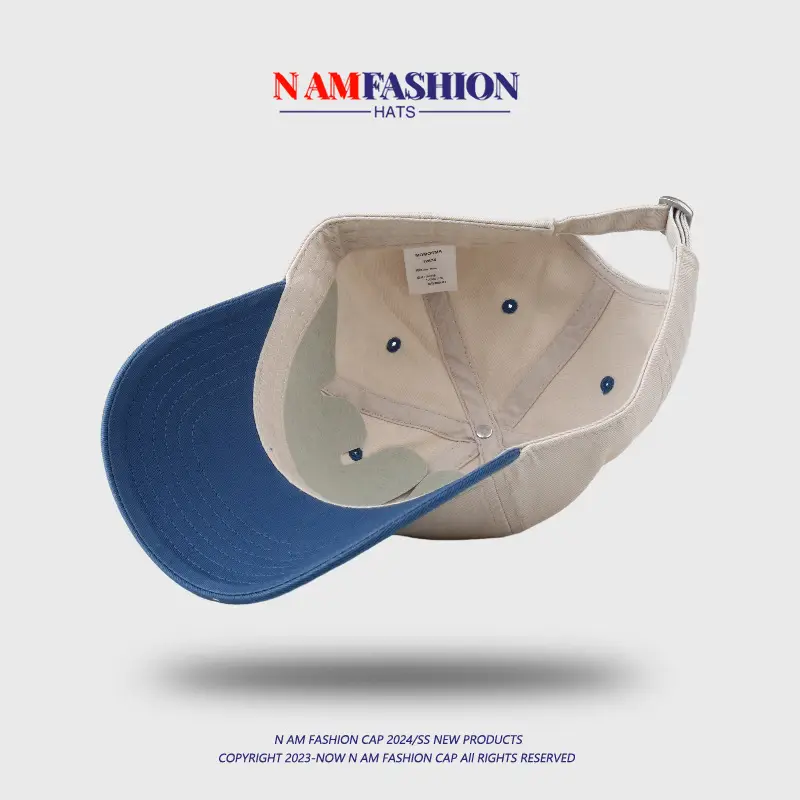 Men's Pink White Embroidered Baseball Cap — feature 22