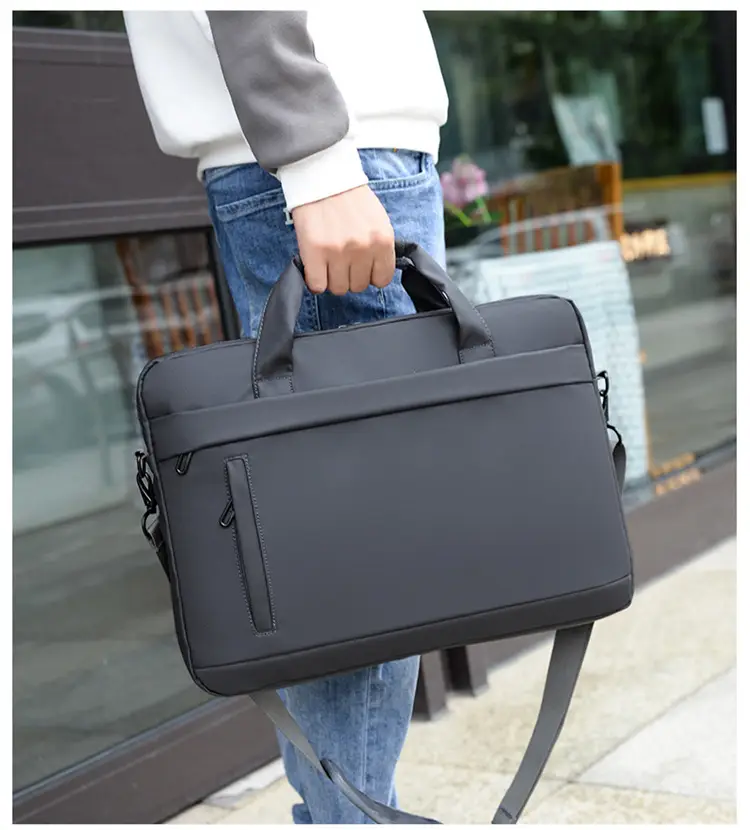 Black Laptop Shoulder Bag for Business & Casual Use — feature 16