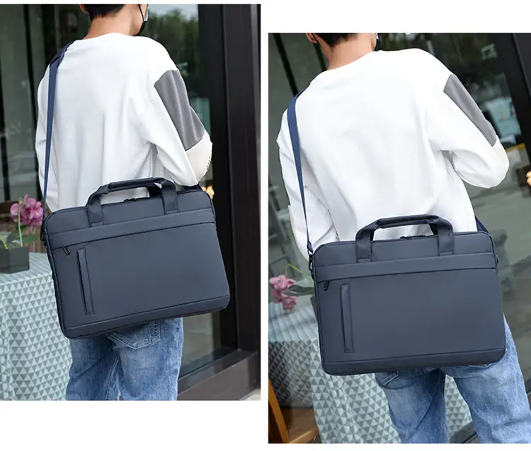 Black Laptop Shoulder Bag for Business & Casual Use — feature 17