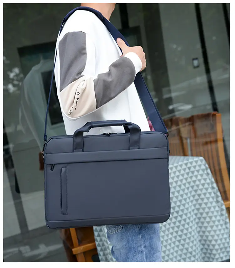Black Laptop Shoulder Bag for Business & Casual Use — feature 18