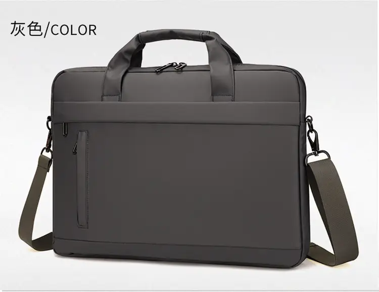 Black Laptop Shoulder Bag for Business & Casual Use — feature 20
