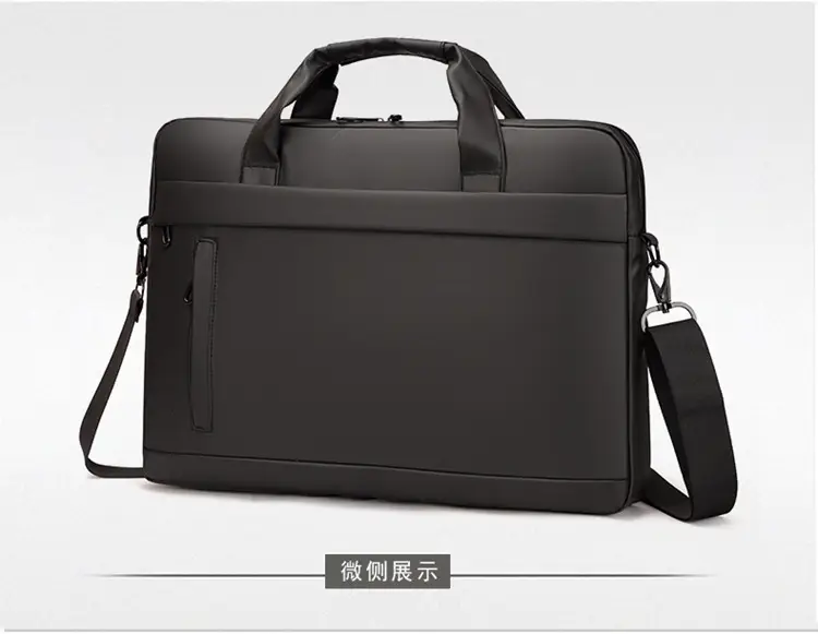 Black Laptop Shoulder Bag for Business & Casual Use — feature 23