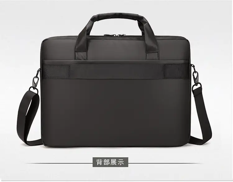 Black Laptop Shoulder Bag for Business & Casual Use — feature 25