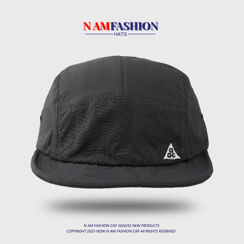 Women's Black Baseball Cap with Short Brim & Neon Logo — feature 3