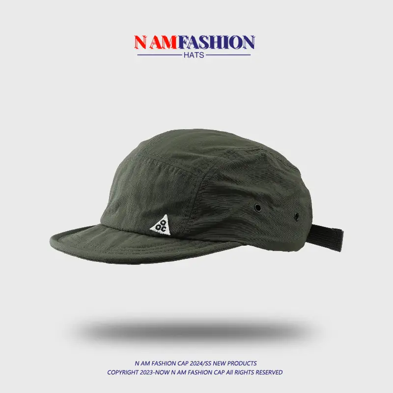 Women's Black Baseball Cap with Short Brim & Neon Logo — feature 5