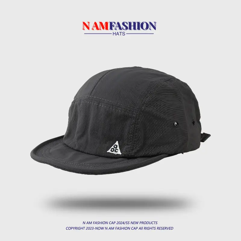 Women's Black Baseball Cap with Short Brim & Neon Logo - Image 5
