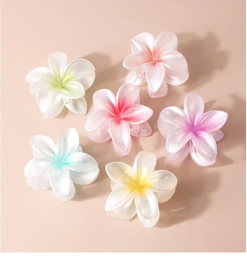 Blue Flower Clip for Women's Hair Accessories — feature 10