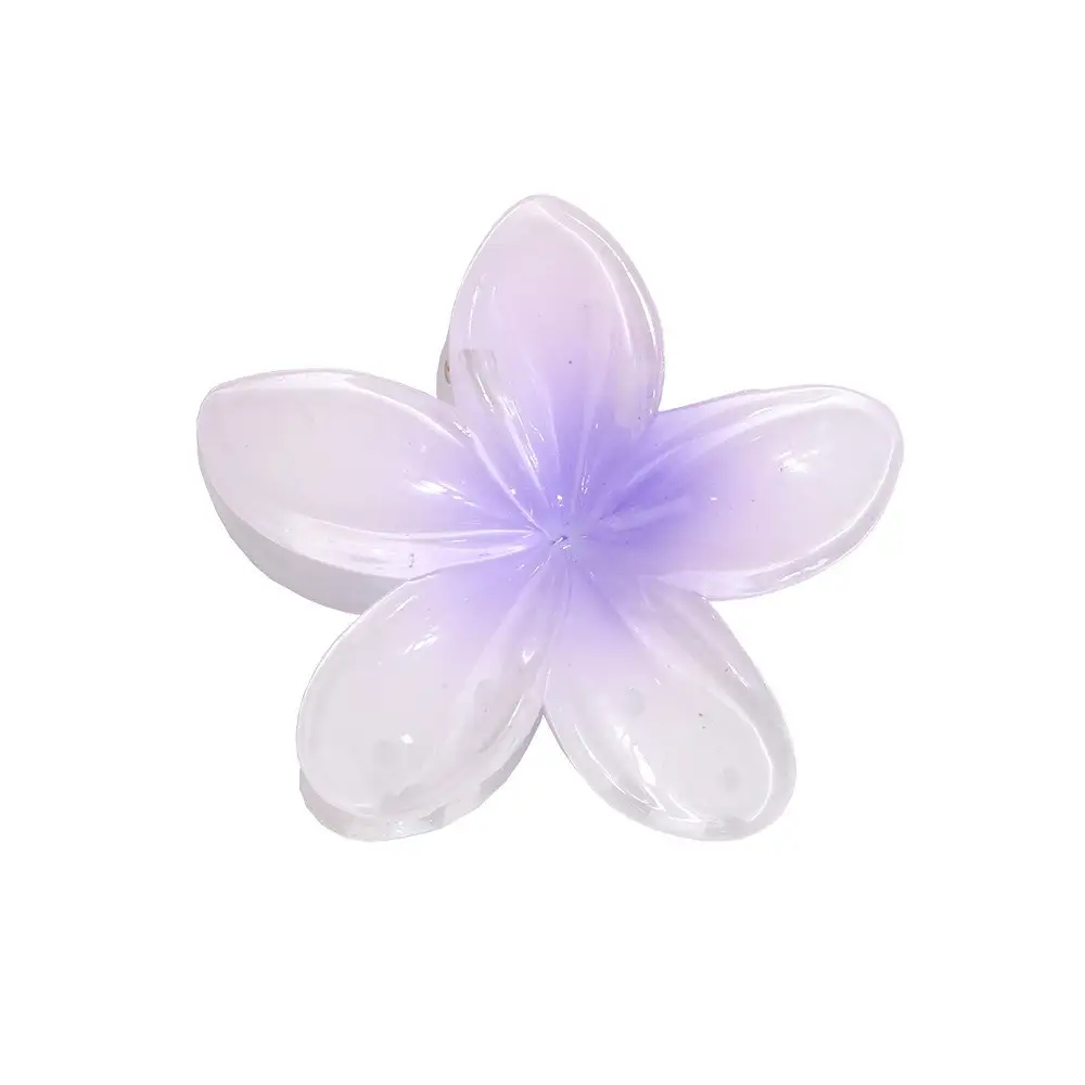 Blue Flower Clip for Women's Hair Accessories - Image 2