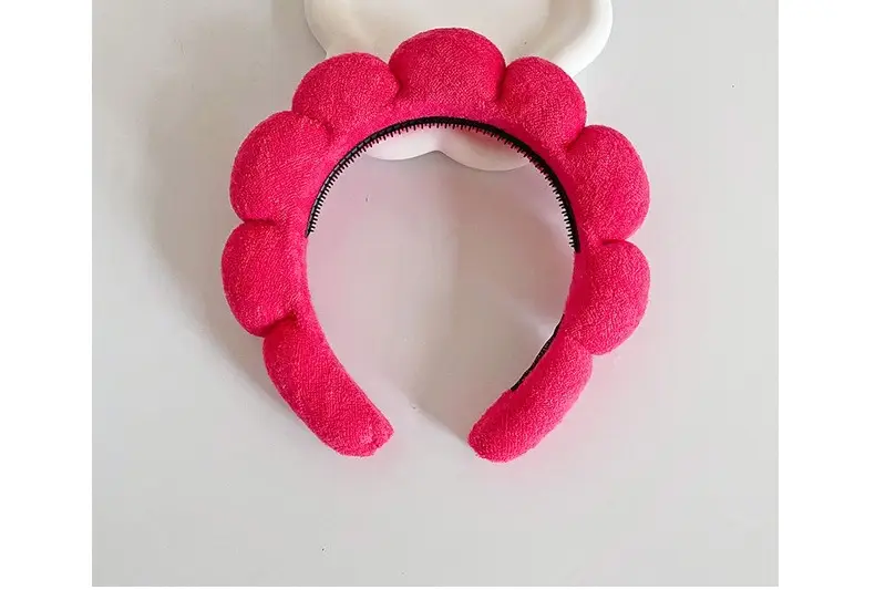 White Cloud Soft Headband with Sponge Twist Design — feature 20