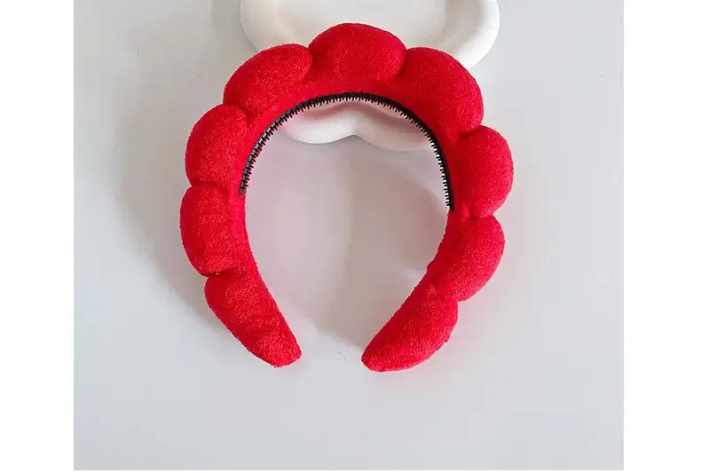 White Cloud Soft Headband with Sponge Twist Design — feature 25