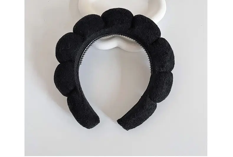 White Cloud Soft Headband with Sponge Twist Design — feature 30
