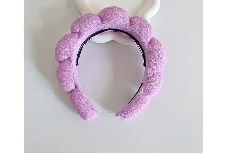 White Cloud Soft Headband with Sponge Twist Design — feature 31