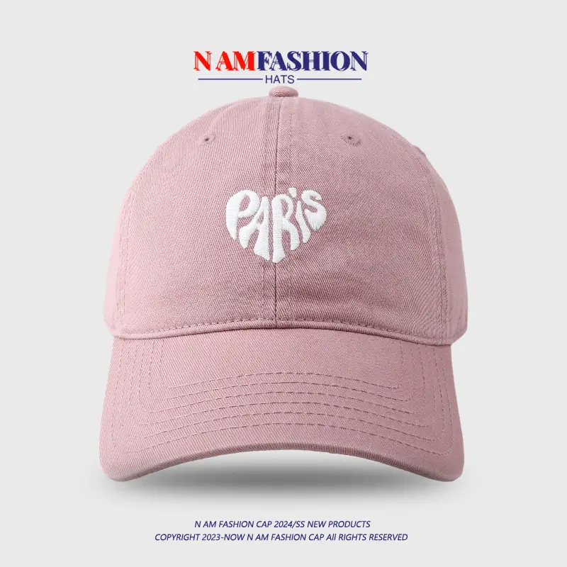 Love PARIS Black Embroidered Cap for Women — feature 10