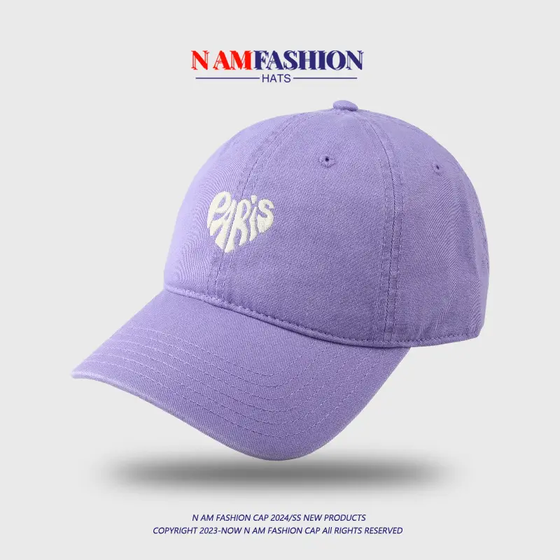 Love PARIS Black Embroidered Cap for Women — feature 13