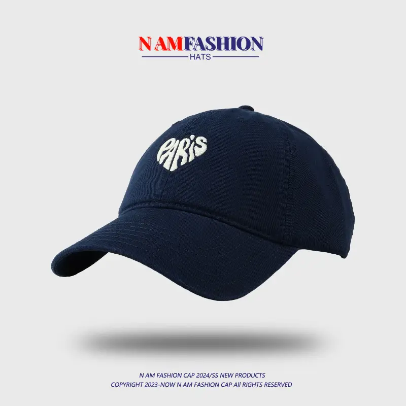Love PARIS Black Embroidered Cap for Women — feature 15