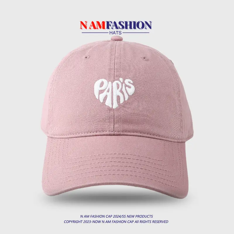 Love PARIS Black Embroidered Cap for Women — feature 5
