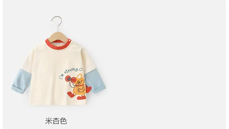 Baby T-Shirt Long Sleeve Spring Outfit for Boys Girls — feature 20
