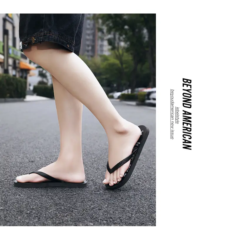 Wholesale Men's Clip Feet Home Flip Flops Summer New Style Outfit Trendy Non-Slip Soft Bottom Deodorant Slippers Beach Shoes — feature 19