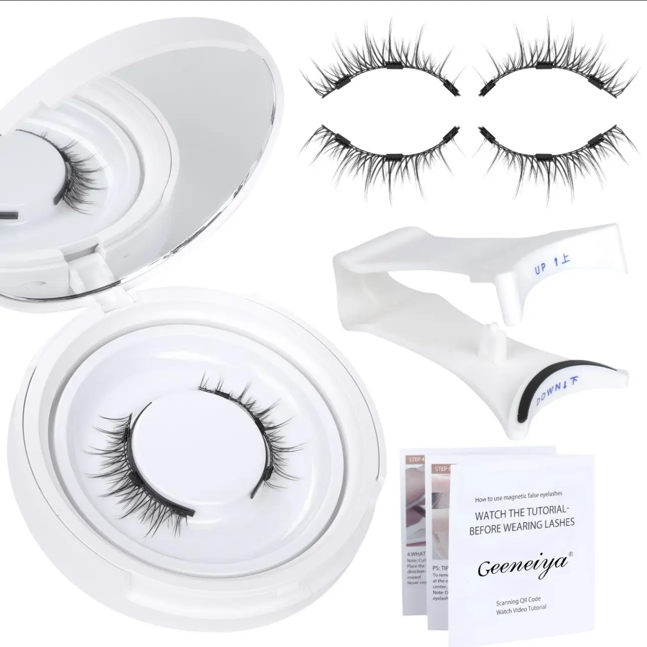 Magnetic False Eyelashes Set for Women — feature 1