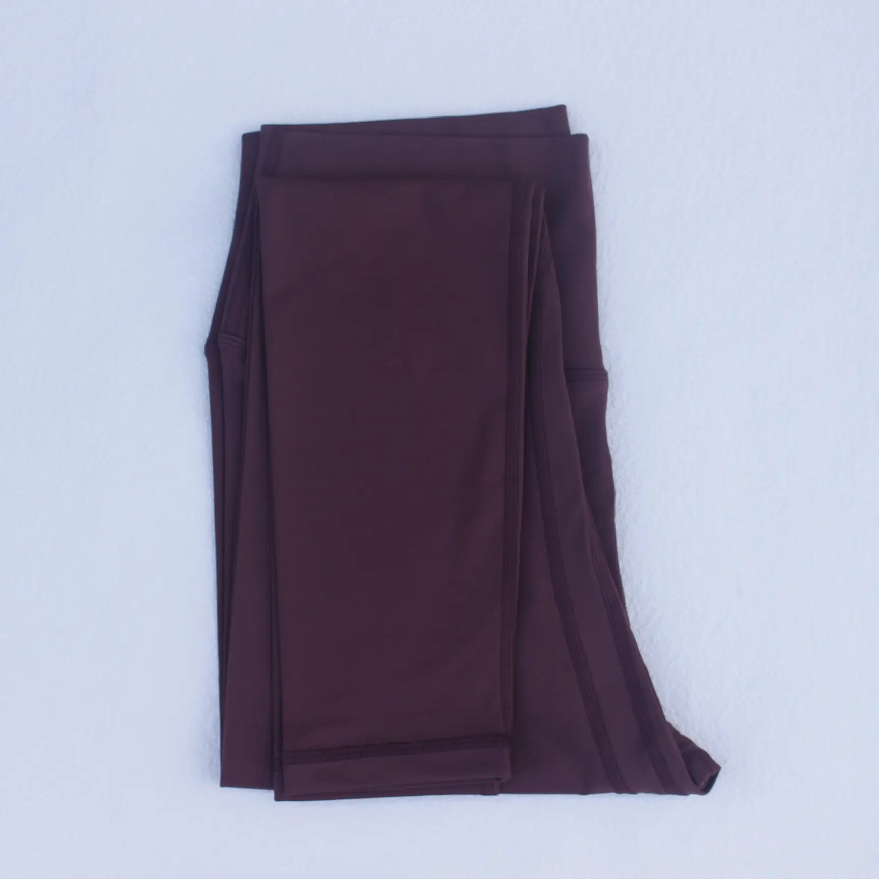 Women Navy High Waist Yoga Leggings Cropped Fit