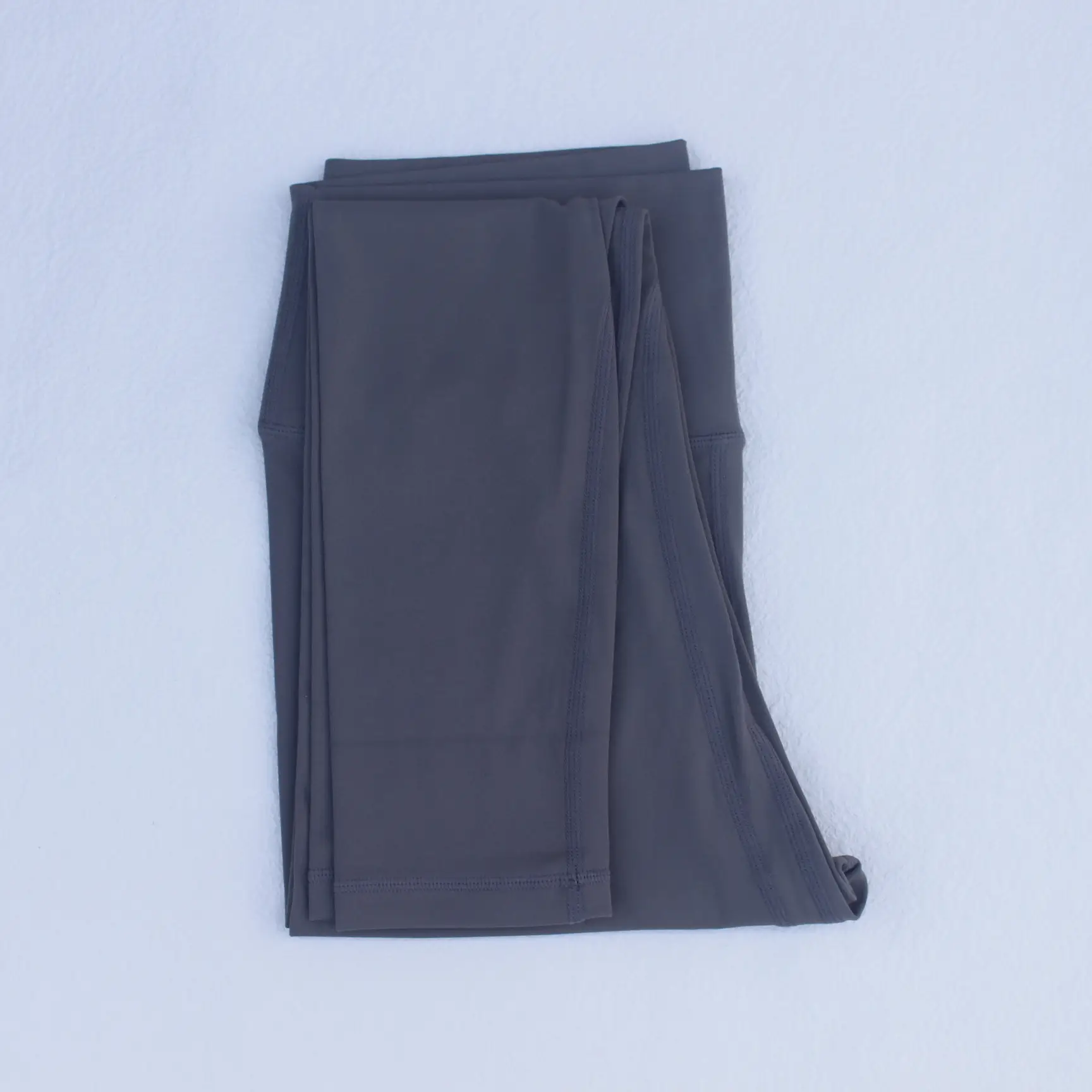 Women Navy High Waist Yoga Leggings Cropped Fit