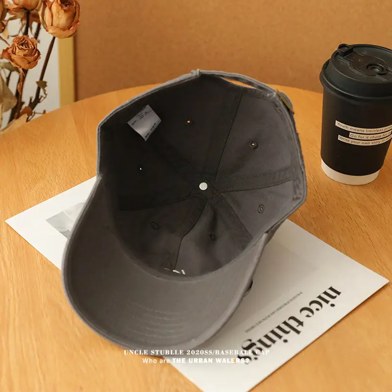 Spring Summer Korean Style Peaked Cap for Men Women — feature 14