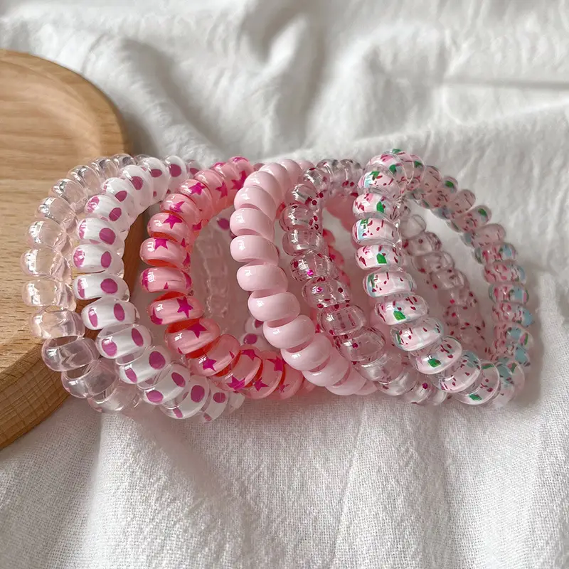 Turquoise Beaded Hair Bands for Women High Elastic — feature 2