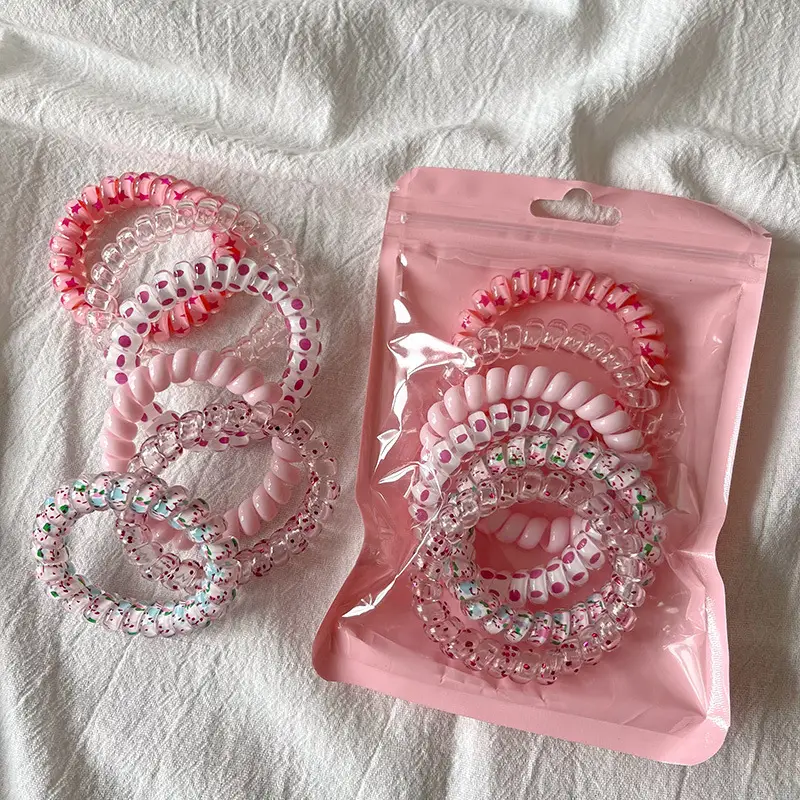 Turquoise Beaded Hair Bands for Women High Elastic — feature 7