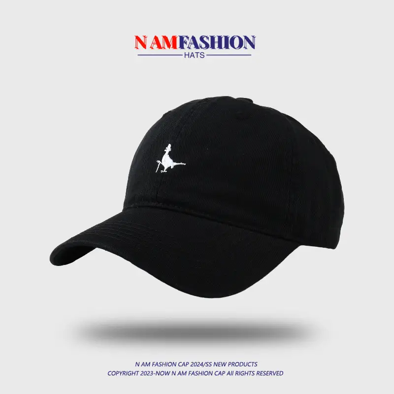 Pink Embroidered Baseball Cap for Women Plus Size — feature 4