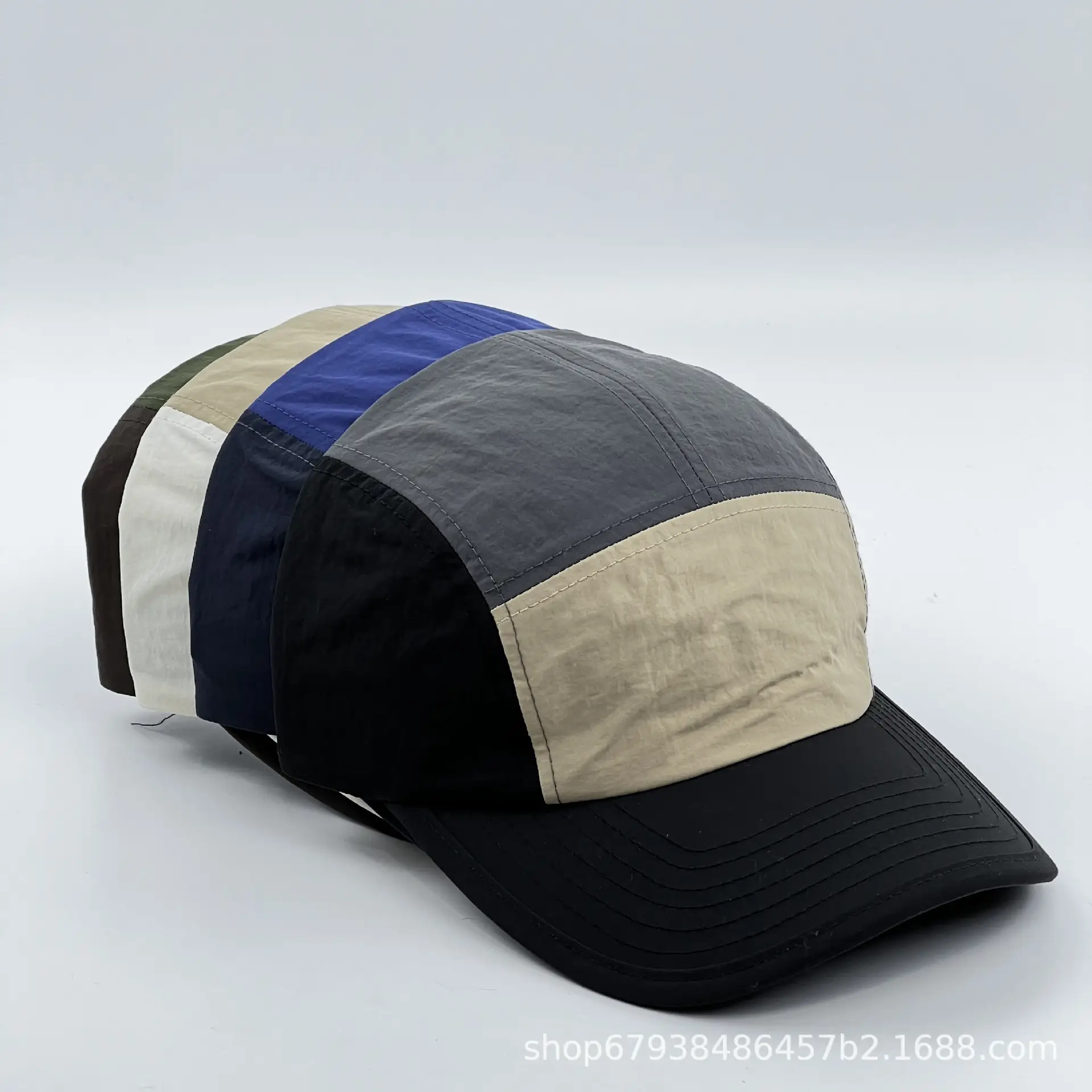 Women's Green Beige Baseball Cap Summer Sun Hat — feature 3