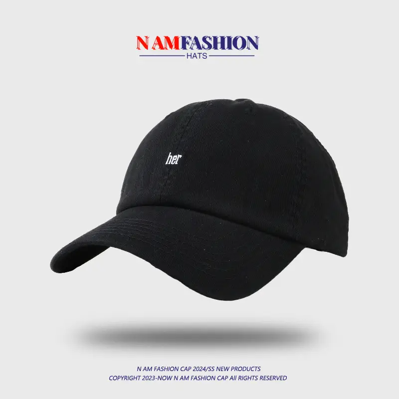 Women Men Black Baseball Cap Nomad Fashion - Image 12