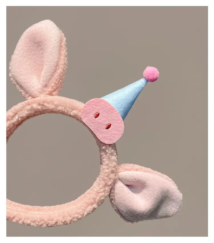 Cute Unicorn Hair Band with Cone Toy for Girls — feature 12
