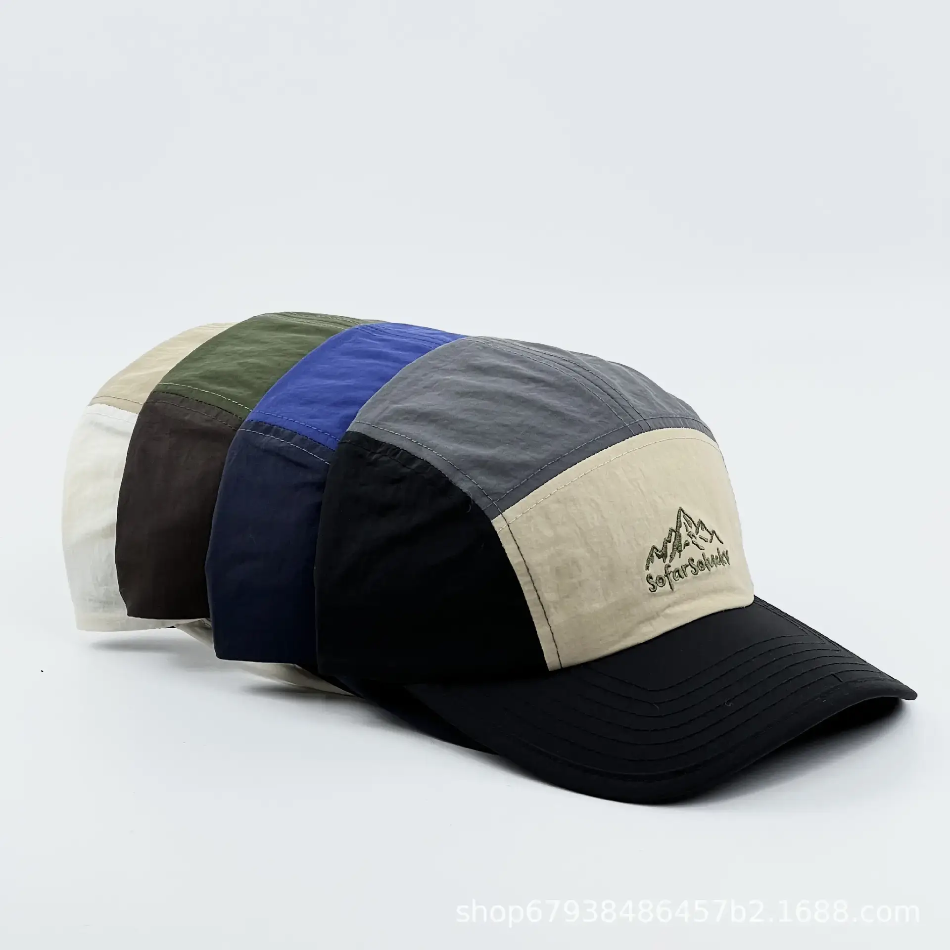 Men Sun Protection Beaded Cap Summer Baseball — feature 2