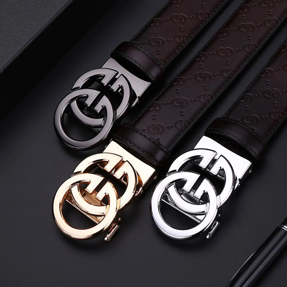 Men's High-End Automatic Buckle Belt
