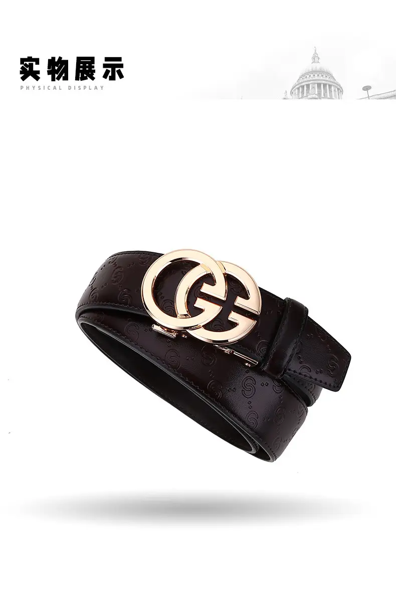 Men's High-End Automatic Buckle Belt — feature 12