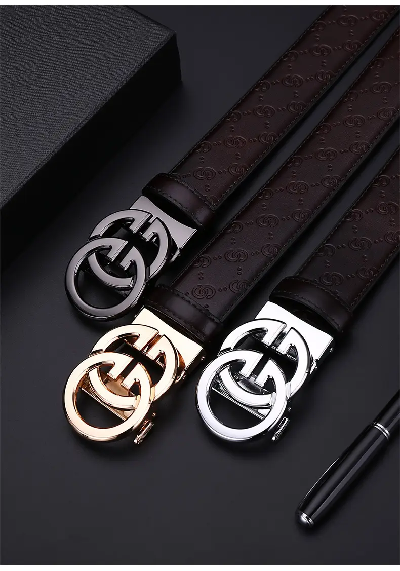 Men's High-End Automatic Buckle Belt — feature 18