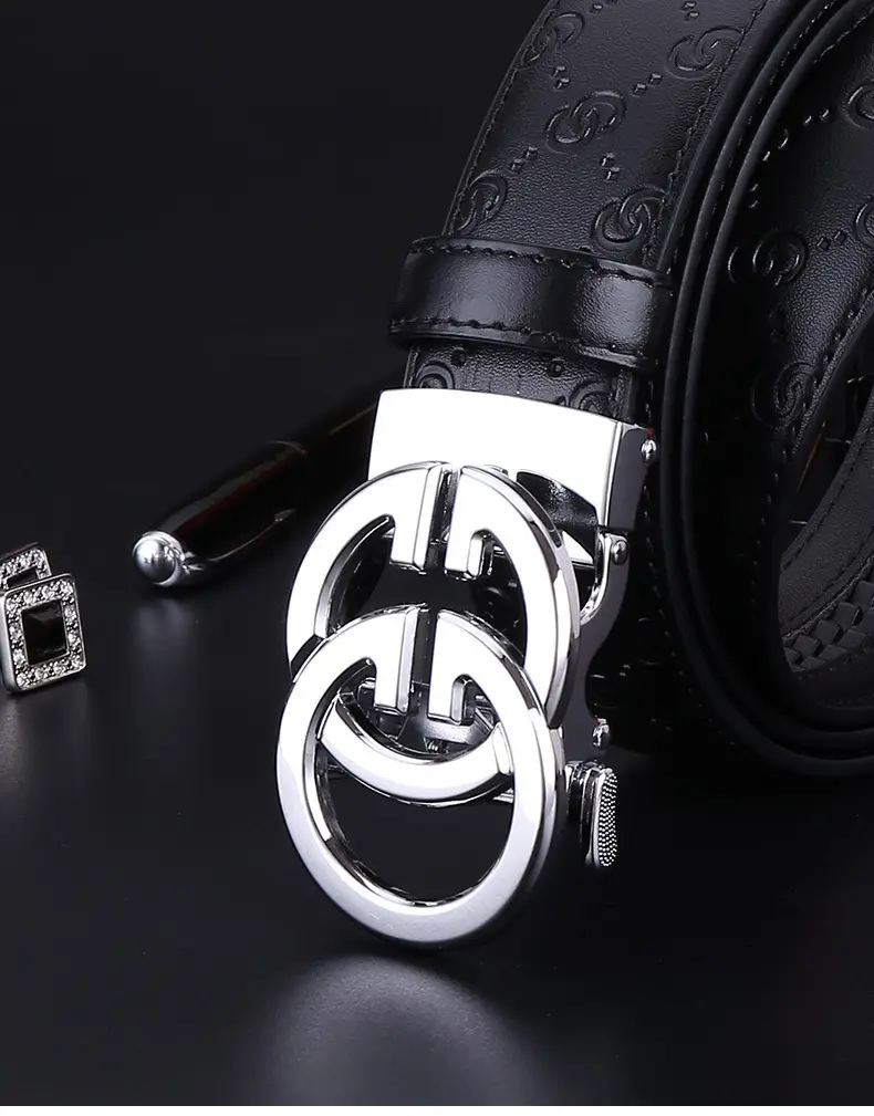 Men's High-End Automatic Buckle Belt — feature 22