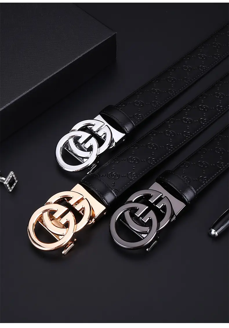 Men's High-End Automatic Buckle Belt — feature 24