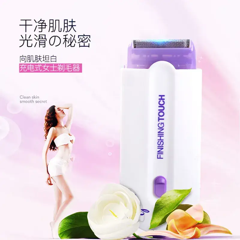 USB Laser Hair Removal for Women Purple - Image 2