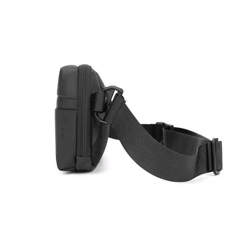 Men's Black Waterproof Crossbody Chest Bag — feature 20