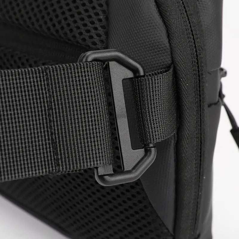 Men's Black Waterproof Crossbody Chest Bag — feature 26