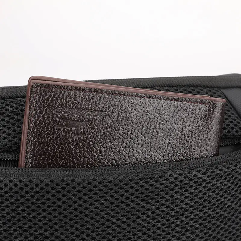 Men's Black Waterproof Crossbody Chest Bag — feature 29