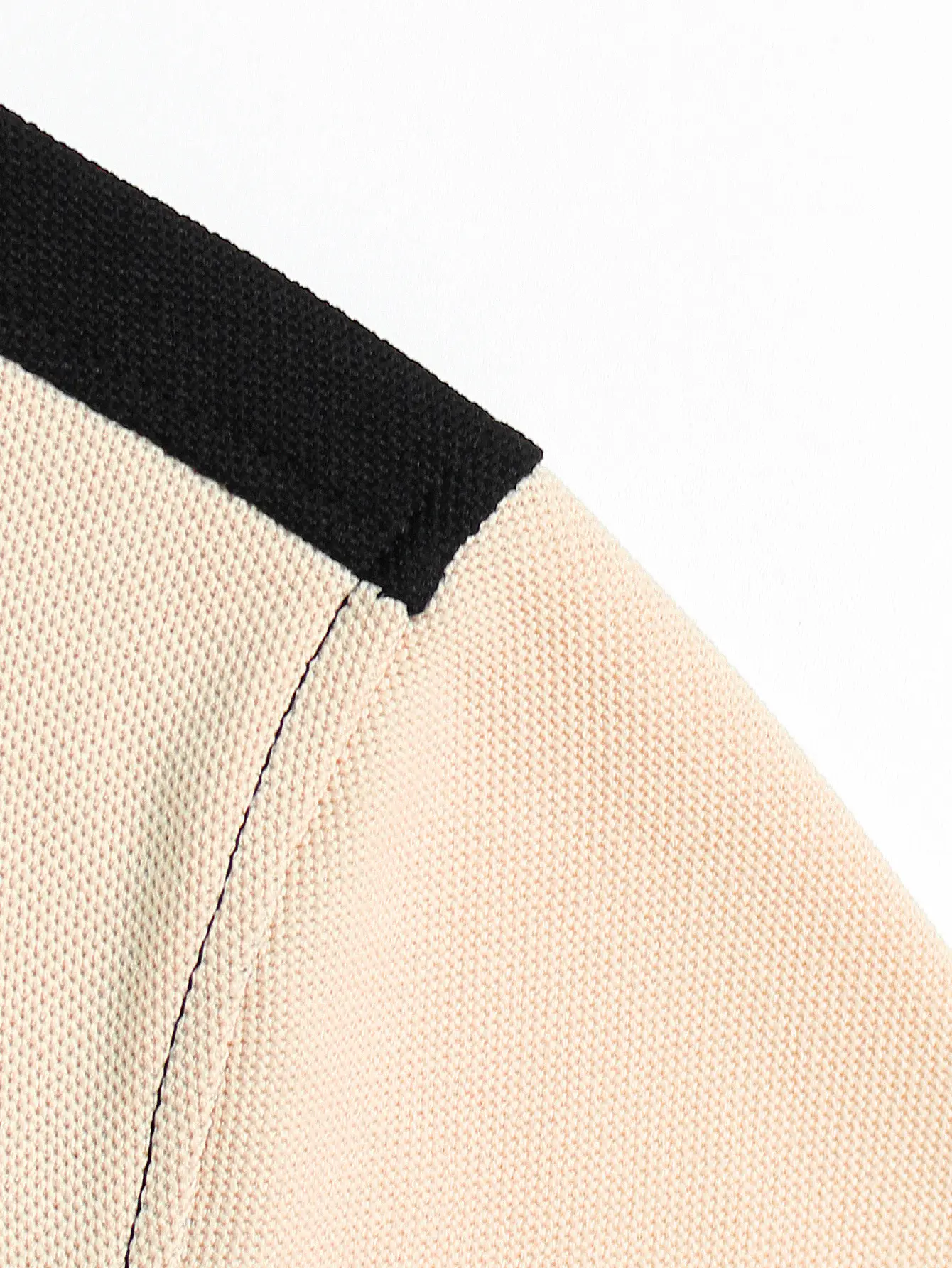 Men Long Sleeve Polo Shirt Blue Black Striped 2024 — feature 10