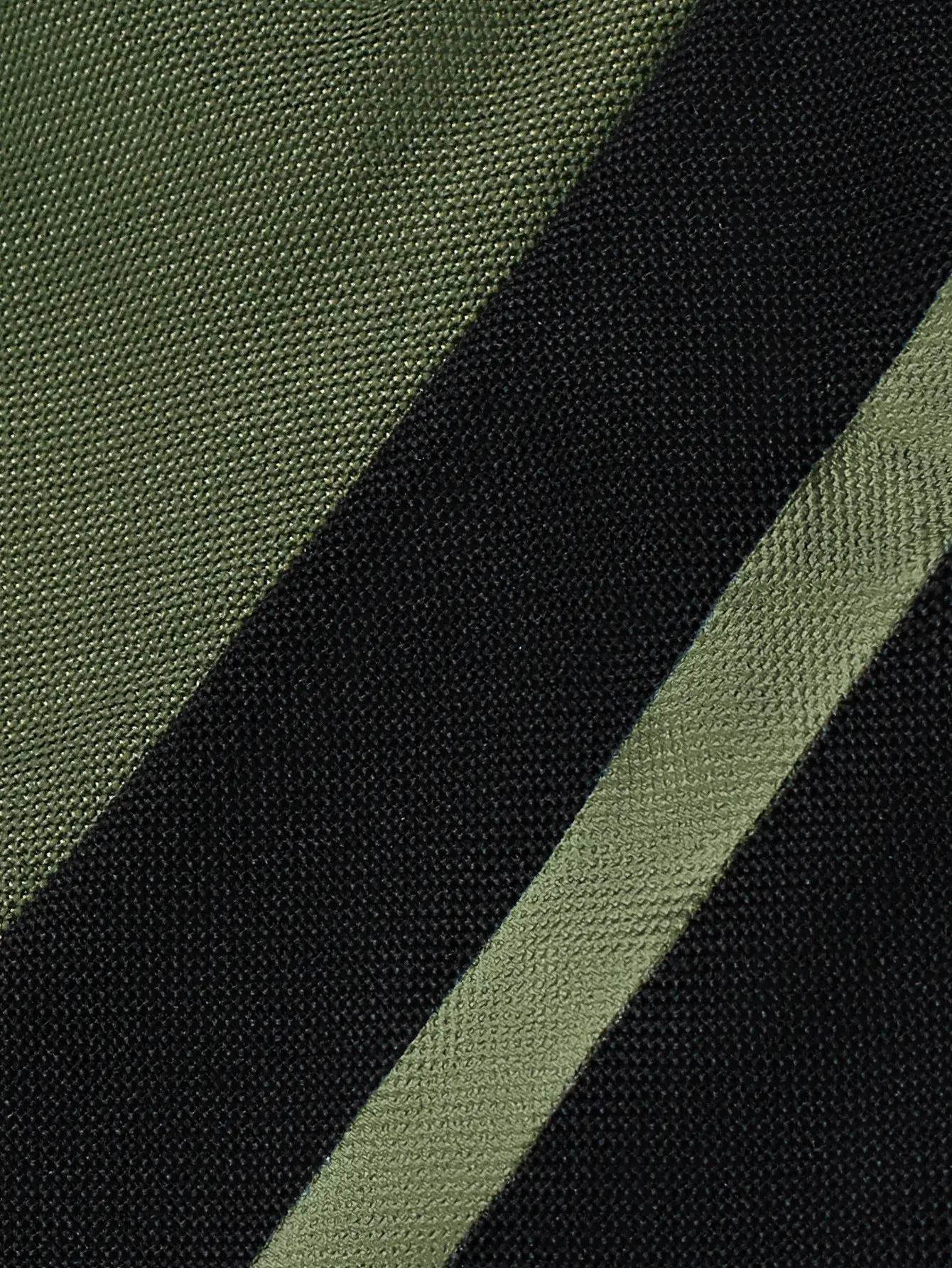 Men Long Sleeve Polo Shirt Blue Black Striped 2024 — feature 16