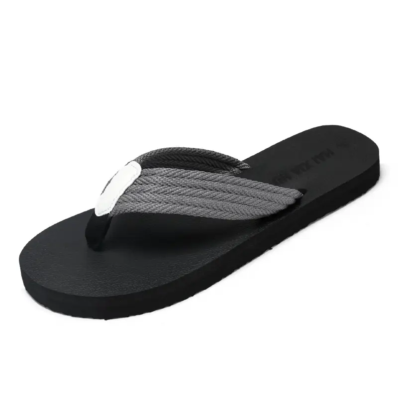2023 Summer new slippers men's foreign trade plus size flip flops men's beach shoes 45 trendy outdoor flip-flops