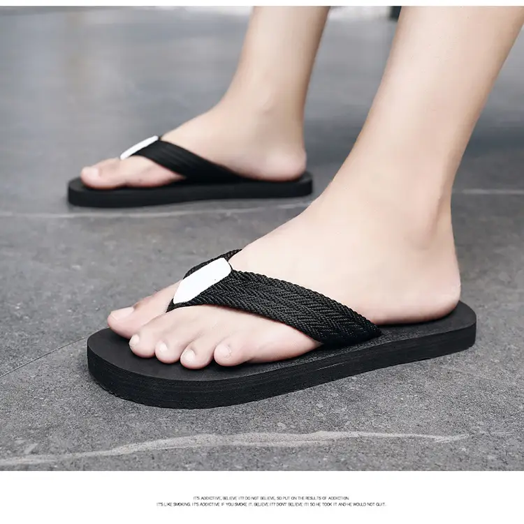 2023 Summer new slippers men's foreign trade plus size flip flops men's beach shoes 45 trendy outdoor flip-flops — feature 11