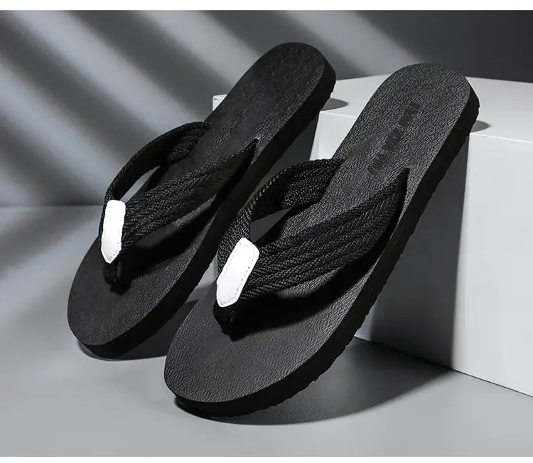 2023 Summer new slippers men's foreign trade plus size flip flops men's beach shoes 45 trendy outdoor flip-flops — feature 13