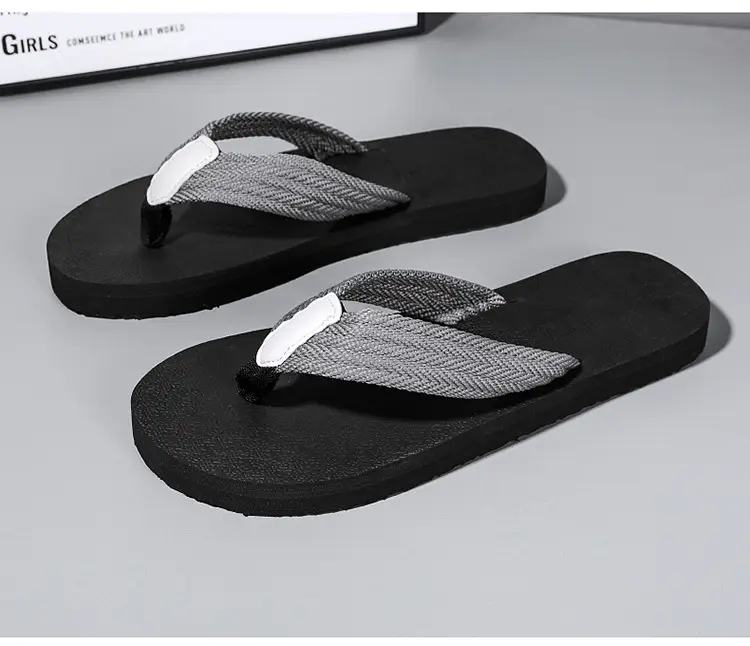 2023 Summer new slippers men's foreign trade plus size flip flops men's beach shoes 45 trendy outdoor flip-flops — feature 15