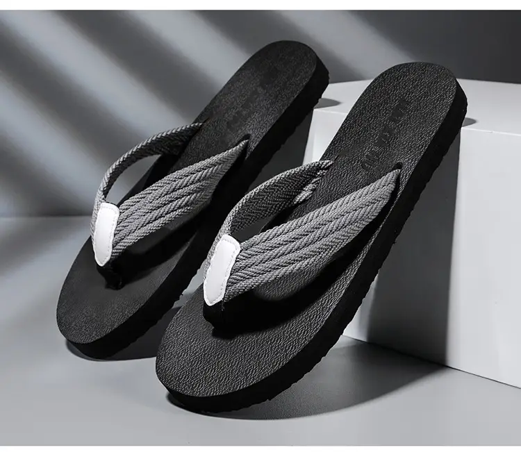2023 Summer new slippers men's foreign trade plus size flip flops men's beach shoes 45 trendy outdoor flip-flops — feature 19