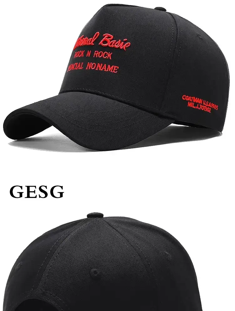 Korean Style High-Top Baseball Cap for Men — feature 16